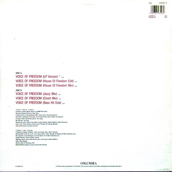 Freedom Williams - Voice Of Freedom | Columbia (659302 6) - 2