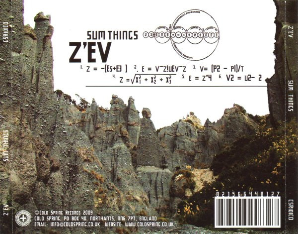Z'EV - Sum Things | Cold Spring (CSR101CD) - 2