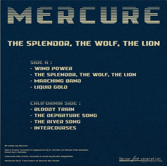 Mercure - The Splendor, The Wolf, The Lion | Uproar For Veneration (UFV25) - 2