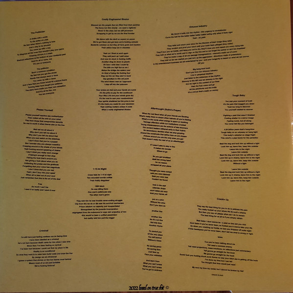 Crack Cloud - Tough Baby | Meat Machine (MM 008 LP) - 2 Crack Cloud - Tough Baby | Meat Machine (MM 008 LP) - 2