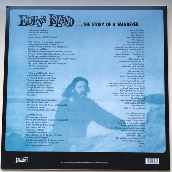 Eden Ahbez - Eden's Island (The Music Of An Enchanted Isle) | Wax Love (WLV82136) - 2