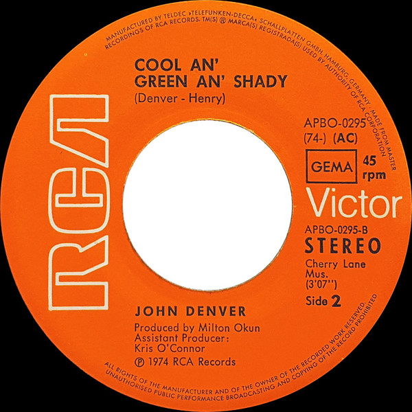 John Denver - Annie's Song | RCA Victor (APBO-0295) - 4 John Denver - Annie's Song | RCA Victor (APBO-0295) - 4