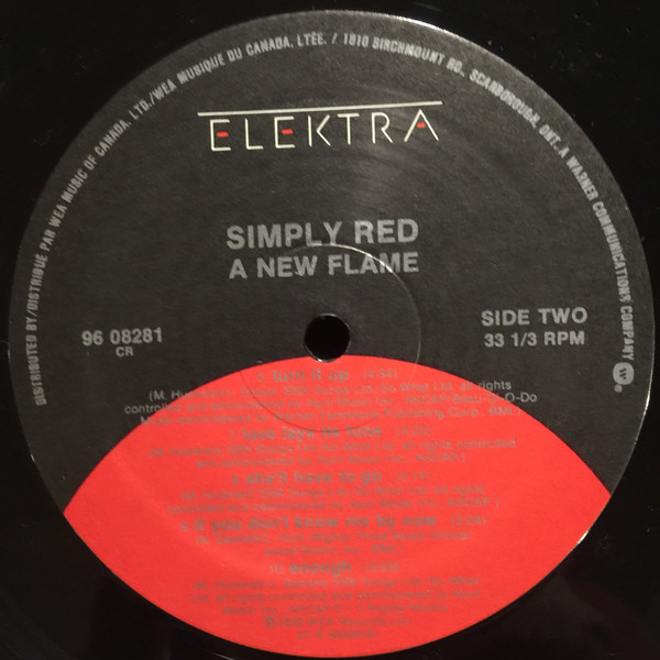 Simply Red - A New Flame | Elektra (96 08281) - 4 Simply Red - A New Flame | Elektra (96 08281) - 4