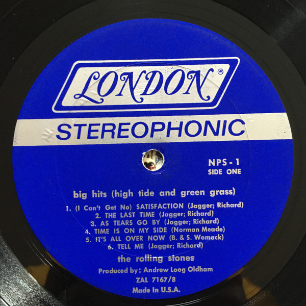 The Rolling Stones - Big Hits (High Tide And Green Grass) | London Records (NPS-1) - 3