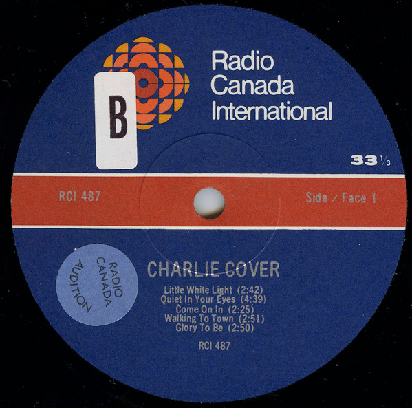 Charlie Cover - Charlie Cover | Radio Canada International (RCI 487) - 4 Charlie Cover - Charlie Cover | Radio Canada International (RCI 487) - 4