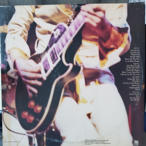 Peter Frampton - Frampton Comes Alive! | A&M Records (SP-3703) - 2 Peter Frampton - Frampton Comes Alive! | A&M Records (SP-3703) - 2