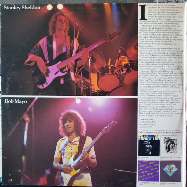 Peter Frampton - Frampton Comes Alive! | A&M Records (SP-3703) - 3 Peter Frampton - Frampton Comes Alive! | A&M Records (SP-3703) - 3