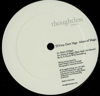 Dave Vega - Altars Of Magic | Thoughtless Music (TLV051)