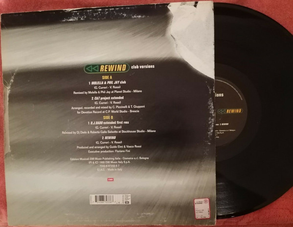 Vasco Rossi - Rewind (Club Versions) | EMI (7243 8 87233 6 7) - 2 Vasco Rossi - Rewind (Club Versions) | EMI (7243 8 87233 6 7) - 2