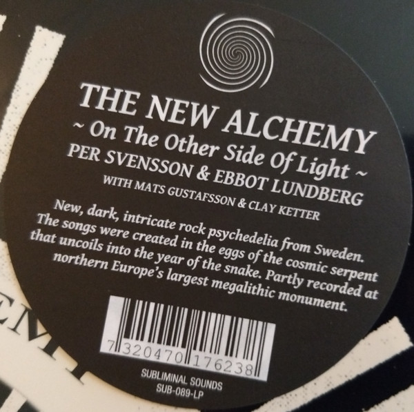 The New Alchemy - On The Other Side Of Light | Subliminal Sounds (SUB-089-LP) - 3