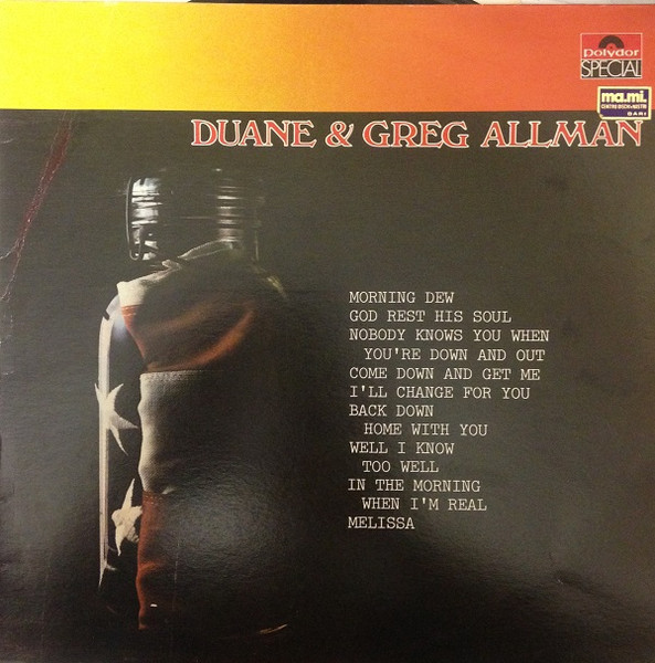 Duane & Greg Allman - Duane & Greg Allman | Polydor (2482 399) - main Duane & Greg Allman - Duane & Greg Allman | Polydor (2482 399) - main