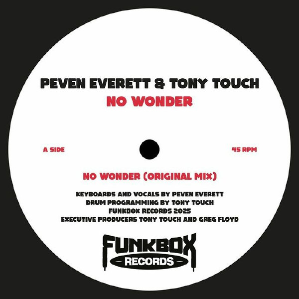 Peven Everett & Tony Touch - No Wonder | Funkbox (FBR005) - main