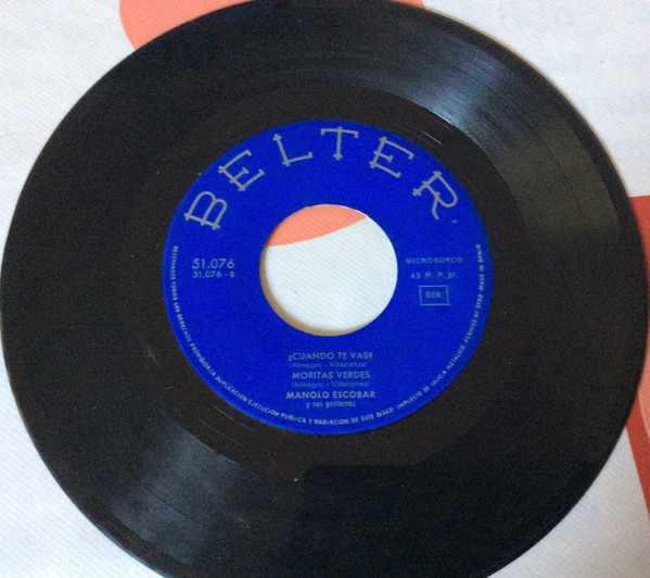 Manolo Escobar - Olé Con Ole Ole y Olá / Boda Blanca / ¿Cuando Te Vas? / Moritas Verdes | Belter (51.076) - 4