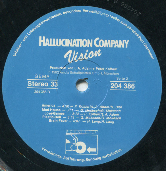 Hallucination Company - Vision | Schallter (204 386) - 3
