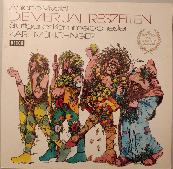 Antonio Vivaldi , Stuttgarter Kammerorchester , Karl Münchinger - Die Vier Jahreszeiten | Decca (SX 21230-M)