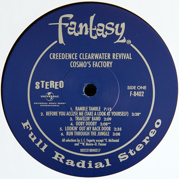 Creedence Clearwater Revival - Cosmo's Factory | Fantasy (F-8402) - 3