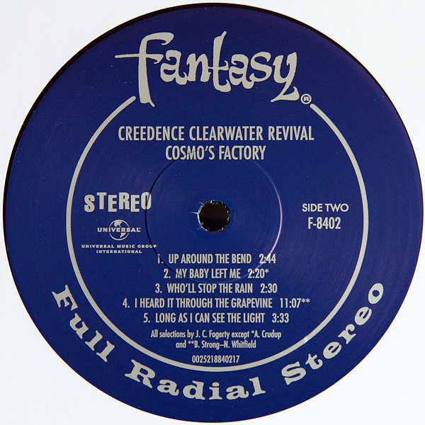Creedence Clearwater Revival - Cosmo's Factory | Fantasy (F-8402) - 4