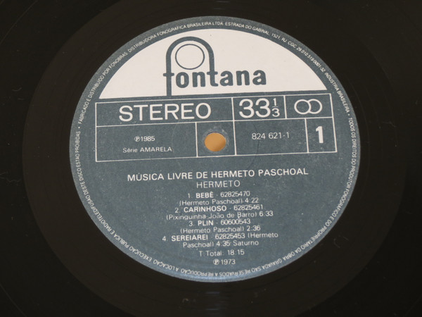 Hermeto Pascoal - A Música Livre De Hermeto Paschoal | Fontana (824 621-1) - 4