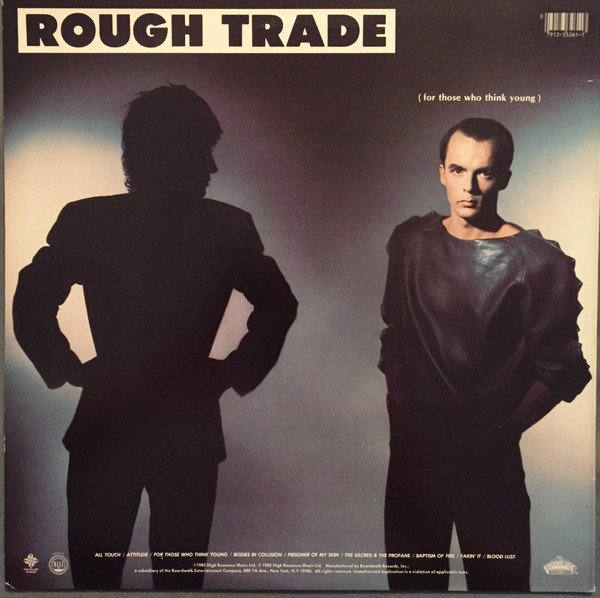 Rough Trade - For Those Who Think Young [Vinyl] | The Boardwalk Entertainment Co (NB 33261-1) - 2