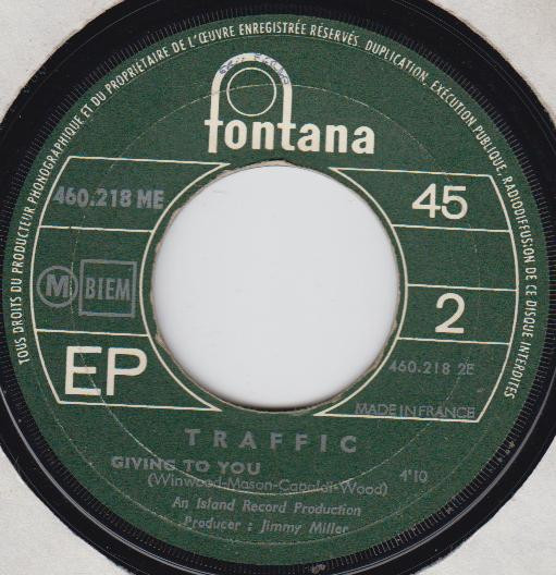 Traffic - Paper Sun | Fontana (460.218 ME) - 3