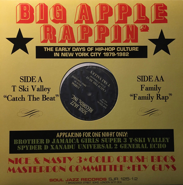T-Ski Valley / Family - Catch The Beat / Family Rap | Soul Jazz Records (SJR 125-12)