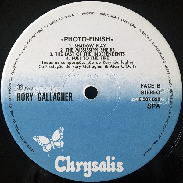 Rory Gallagher - Photo-Finish | Chrysalis (6307 620) - 4