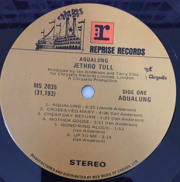 Jethro Tull - Aqualung | Reprise Records (MS 2035) - 3