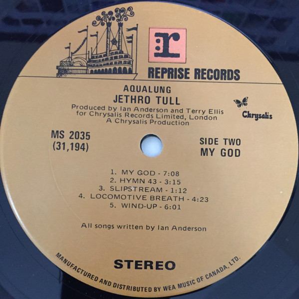 Jethro Tull - Aqualung | Reprise Records (MS 2035) - 4