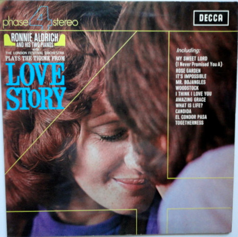 Ronnie Aldrich And His Two Pianos - Love Story | Decca (PFS 334222) - main