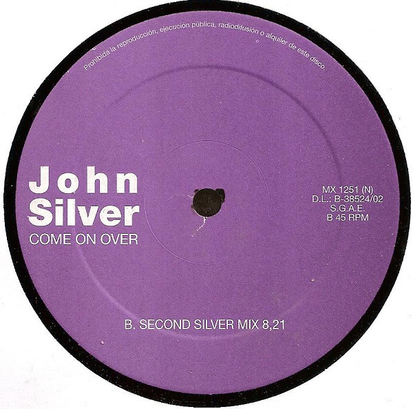 John Silver - Come On Over | Blanco Y Negro (MX 1251 (N)) - 4