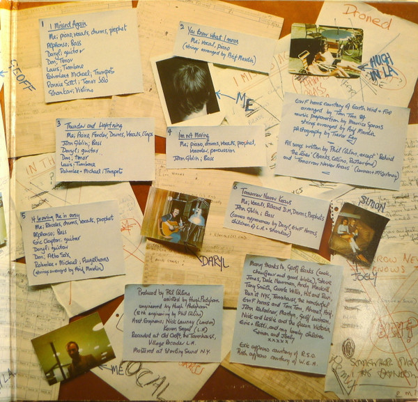 Phil Collins - Face Value | Atlantic (WEA 99 143) - 3