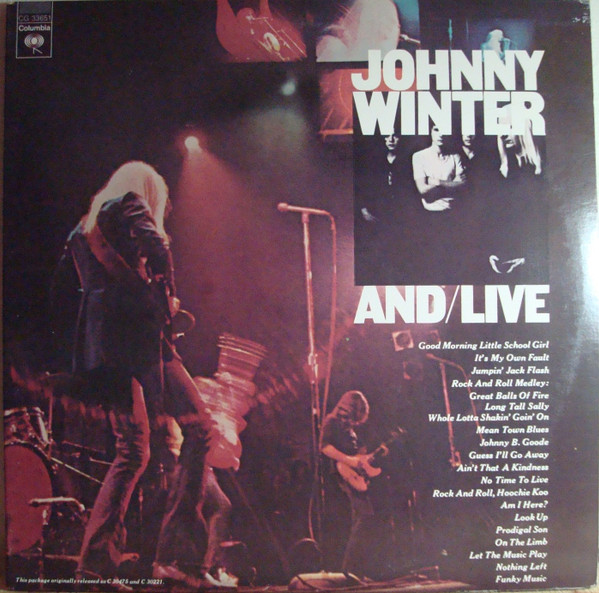 Johnny Winter And - And/Live | Columbia (CG 33651)