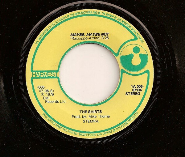 The Shirts - Laugh And Walk Away | Harvest (1A 006-07136) - 4 The Shirts - Laugh And Walk Away | Harvest (1A 006-07136) - 4