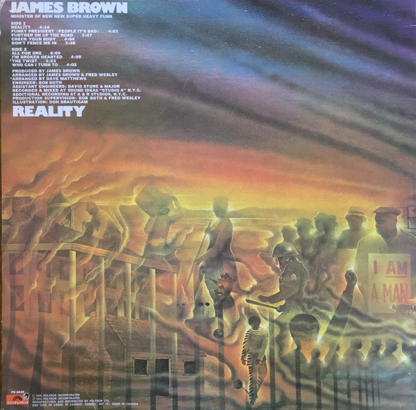 James Brown - Reality [Vinyl] | Polydor (PD 6039) - 2