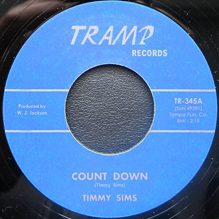 Timmy Sims - Count Down / Corporation | Tramp Records (TR-345) Timmy Sims - Count Down / Corporation | Tramp Records (TR-345)