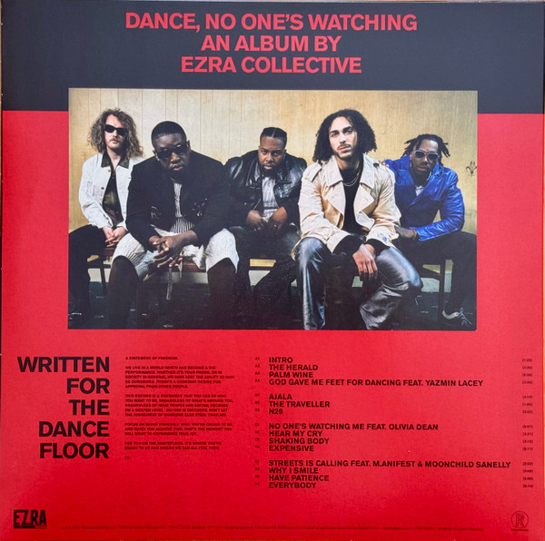 Ezra Collective - Dance, No One's Watching | Partisan Records (PTKF3049-1) - 2 Ezra Collective - Dance, No One's Watching | Partisan Records (PTKF3049-1) - 2