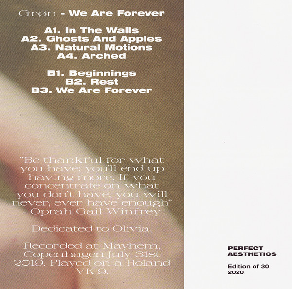 Grøn - We Are Forever | Perfect Aesthetics (AEST-050) - 3