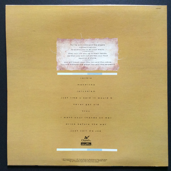 Sinéad O'Connor - The Lion And The Cobra | Chrysalis (CHS-41612) - main