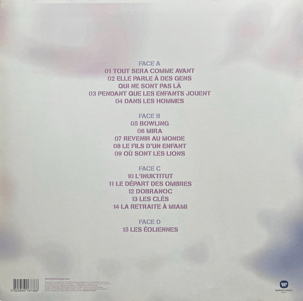 Dominique A. - Tout Sera Comme Avant | Warner Music France (0825646167388) - 2 Dominique A. - Tout Sera Comme Avant | Warner Music France (0825646167388) - 2