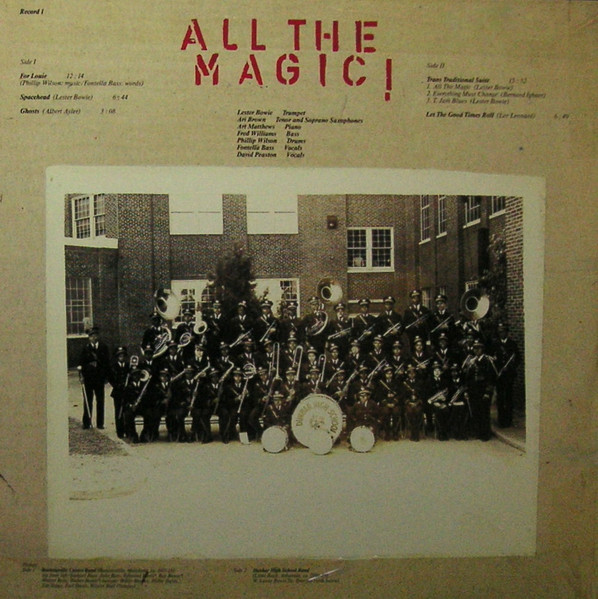 Lester Bowie - All The Magic! | ECM Records (ECM 1246/47) - 3