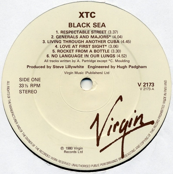XTC - Black Sea | Virgin (V 2173) - 4 XTC - Black Sea | Virgin (V 2173) - 4