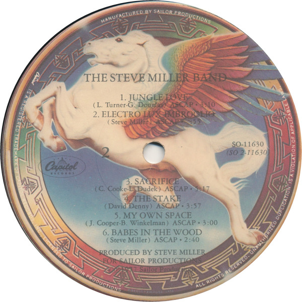 Steve Miller Band - Book Of Dreams | Capitol Records (SO-11630) - 4 Steve Miller Band - Book Of Dreams | Capitol Records (SO-11630) - 4