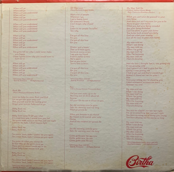 Birtha - Can't Stop The Madness | Dunhill (DSX-50136) - 3