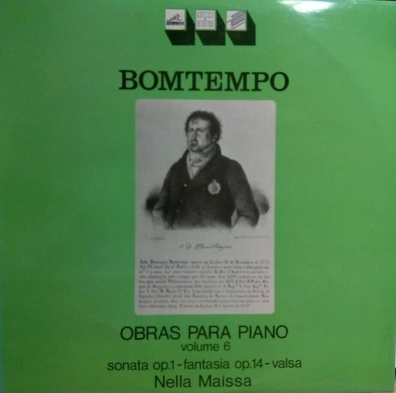 João Domingos Bomtempo / Nella Maissa - Obras Para Piano Volume 6 | A Voz Do Dono (11C 051-40591) - main