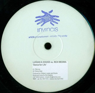 Philippe Lussan & Shukie vs Rich Medina - Dance For Life | Invincis (INVT 013) - main Philippe Lussan & Shukie vs Rich Medina - Dance For Life | Invincis (INVT 013) - main