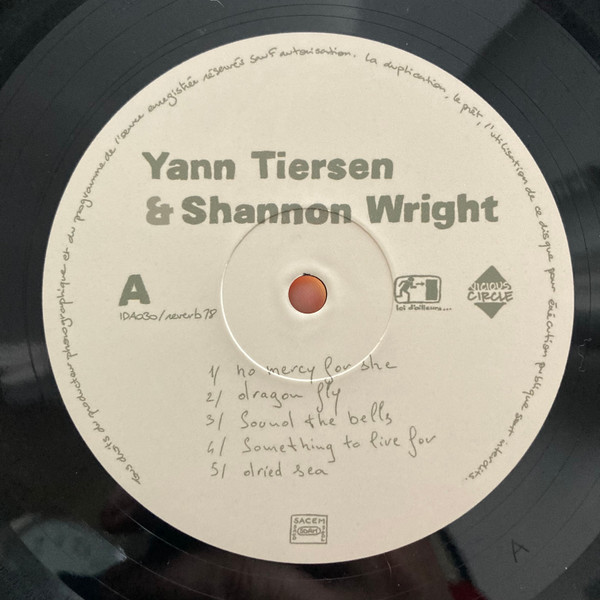 Yann Tiersen & Shannon Wright - Yann Tiersen & Shannon Wright | Ici D'Ailleurs (IDA030) - 3