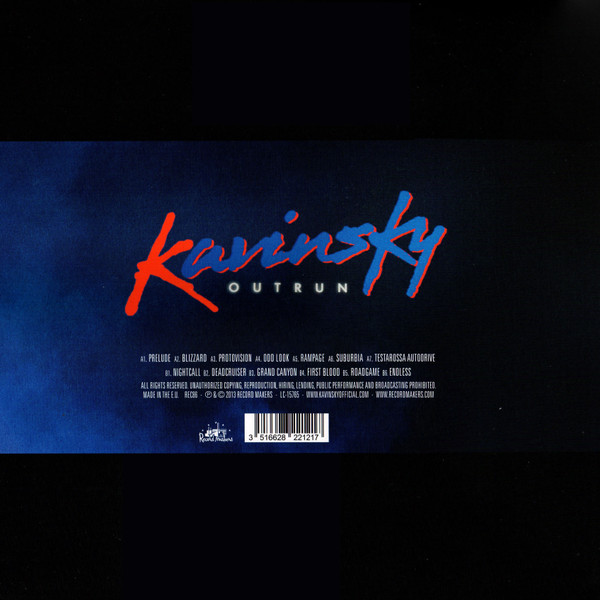 Kavinsky - Outrun | Record Makers (REC86) - 2 Kavinsky - Outrun | Record Makers (REC86) - 2
