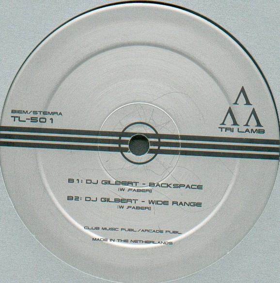 DJ Gilbert - Coming Of Age / Backspace / Wide Range | Tri Lamb (TL-501) - 2