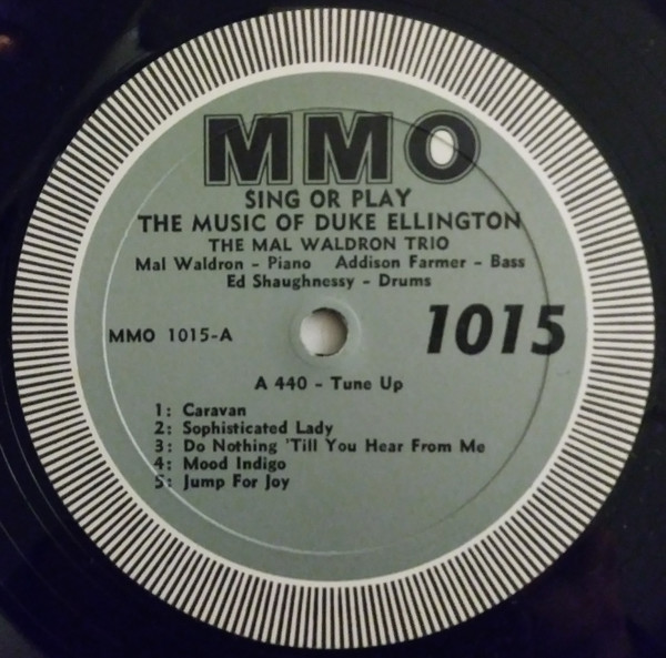 Mal Waldron Trio - Sing Or Play The Music Of Duke Ellington | Music Minus One (MMO 1015) - 3 Mal Waldron Trio - Sing Or Play The Music Of Duke Ellington | Music Minus One (MMO 1015) - 3