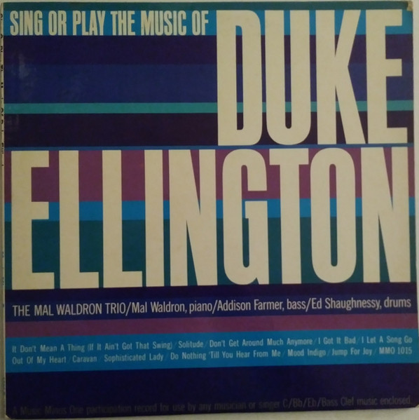Mal Waldron Trio - Sing Or Play The Music Of Duke Ellington | Music Minus One (MMO 1015) - main Mal Waldron Trio - Sing Or Play The Music Of Duke Ellington | Music Minus One (MMO 1015) - main